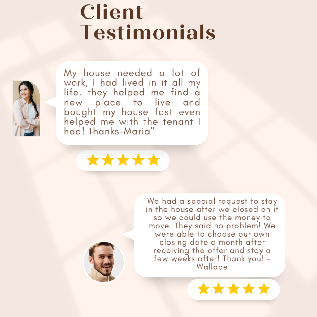 Client testimonials