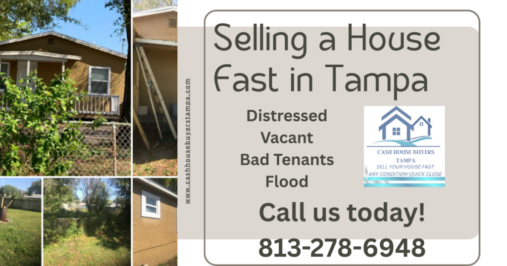 sell your house fast in any condition, cash house buyers Tampa