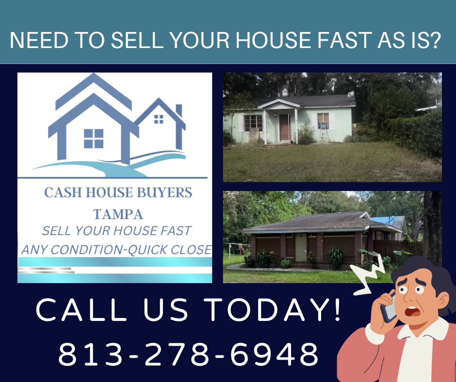 Need to sell your house fast? Cash house buyers Tampa